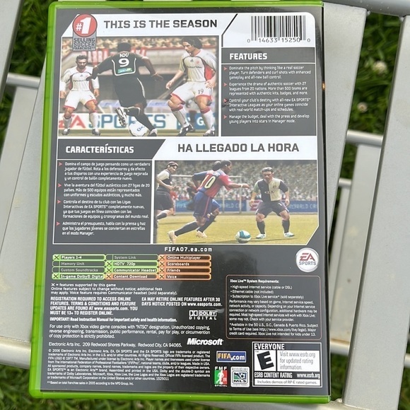 XBOX FIFA 07 Soccer game - Picture 3 of 6